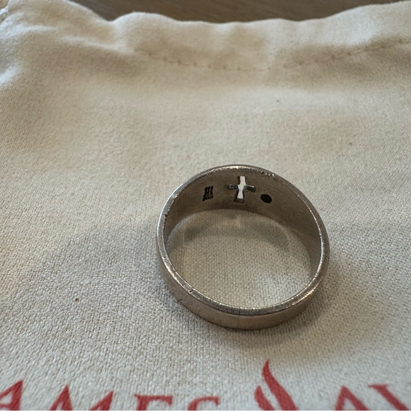 James Avery Silver Cross Band - Picture 3 of 4